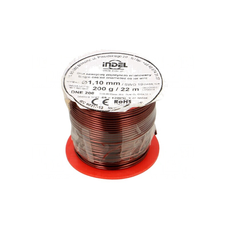 Sârmă Emailată Bobină 1,1mm 0,2kg Cu | Electronic-mag.ro | Componente Electronice Sârmă Emailată Bobină 1,1mm 0,2kg Cu | Electronic-mag.ro | Componente Electronice