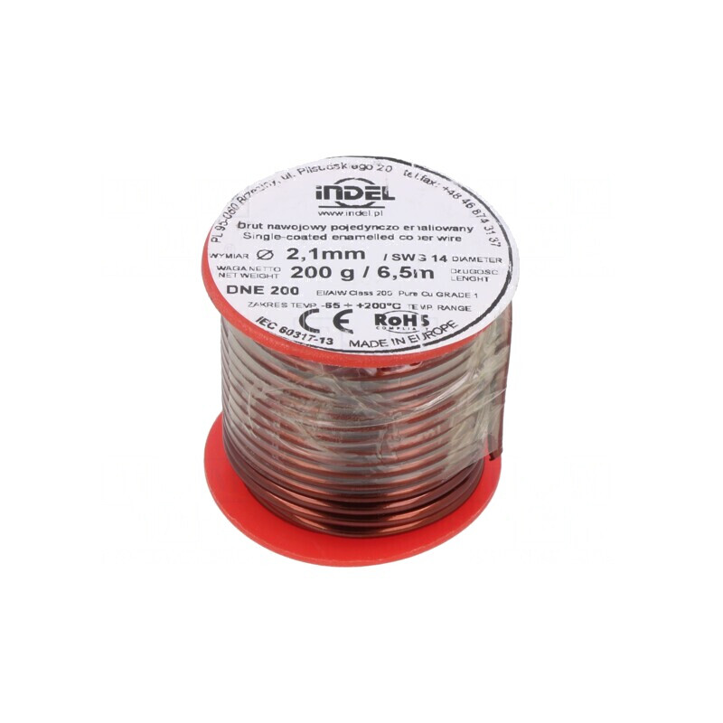 Sârmă Emailată Cupru 2,1mm 0,2kg | Electronic-mag.ro | Componente Electronice Sârmă Emailată Cupru 2,1mm 0,2kg | Electronic-mag.ro | Componente Electronice