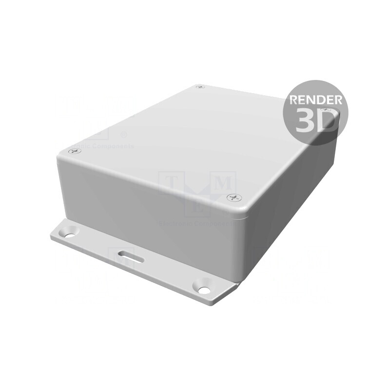 Carcasă universală ABS neagră 94x121x35mm | Electronic-mag.ro | Componente Electronice