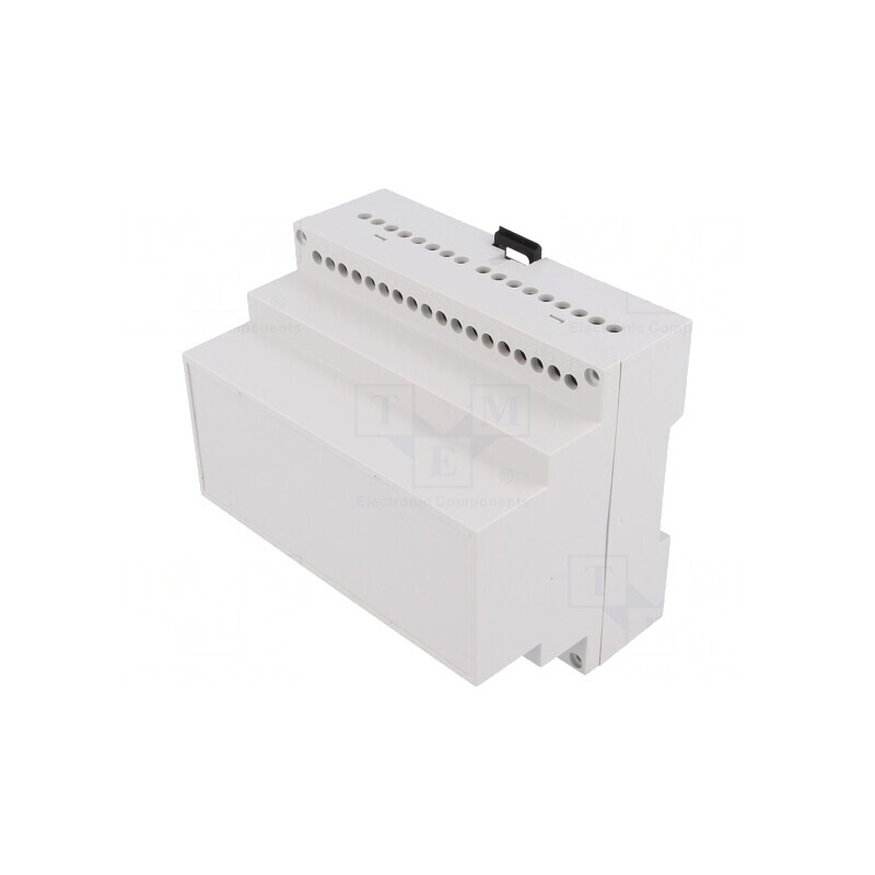 Carcasă DIN Noryl Gri 90x105x71mm | Electronic-mag.ro | Componente Electronice