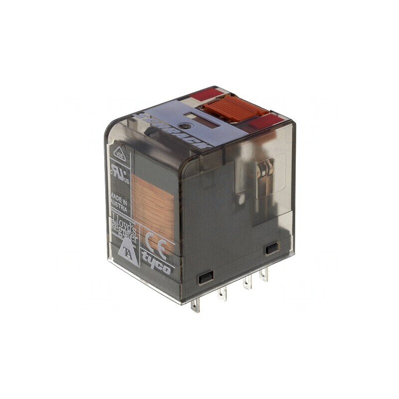Releu electromagnetic 4PDT 230VAC 6A | Electronic-mag.ro | Componente Electronice