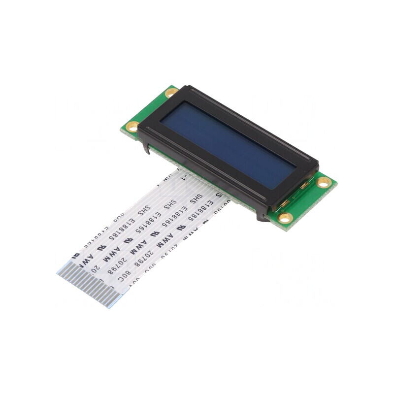 Afişaj LCD Alfanumeric 16x2 LED 53x20x5.4mm | Electronic-mag.ro | Componente Electronice