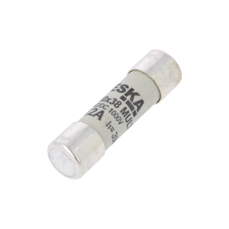 Siguranță cilindrică gR 12A 1000VDC | Electronic-mag.ro | Componente Electronice