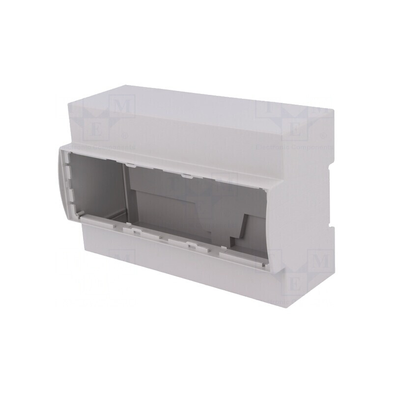 Carcasă Gri pentru Șină DIN 90.5x142.3x62 mm | Electronic-mag.ro | Componente Electronice