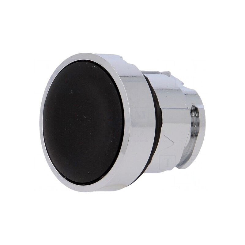 Buton Apăsare 22mm Negru Stabil | Electronic-mag.ro | Componente Electronice