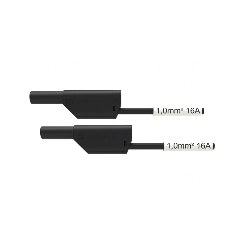 Cablu de Măsurare 16A cu Mufe Banană 4mm | Electronic-mag.ro | Componente Electronice