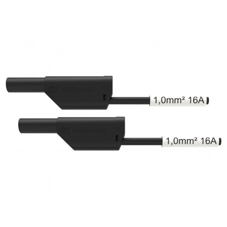 Cablu de Măsurare 16A cu Mufe Banană 4mm | Electronic-mag.ro | Componente Electronice