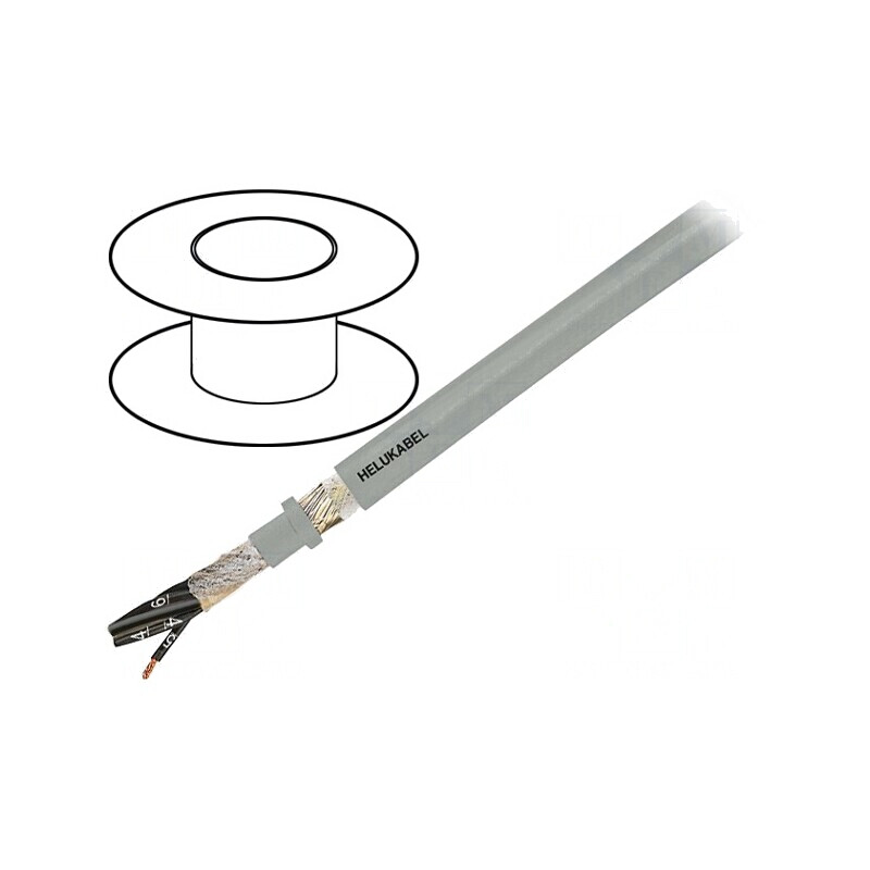 Cablu de Control PURO-OZ-HF-YCP 2x1,5mm2 Gri Cu | Electronic-mag.ro | Componente Electronice Cablu de Control PURO-OZ-HF-YCP 2x1,5mm2 Gri Cu | Electronic-mag.ro | Componente Electronice