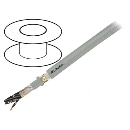 Cablu de Control PURO-OZ-HF-YCP 2x1,5mm2 Gri Cu | Electronic-mag.ro | Componente Electronice