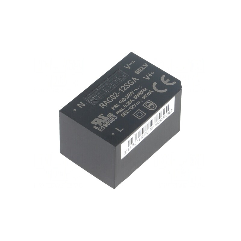 Convertor AC/DC 2W 12V 167mA PCB 3000V | Electronic-mag.ro | Componente Electronice