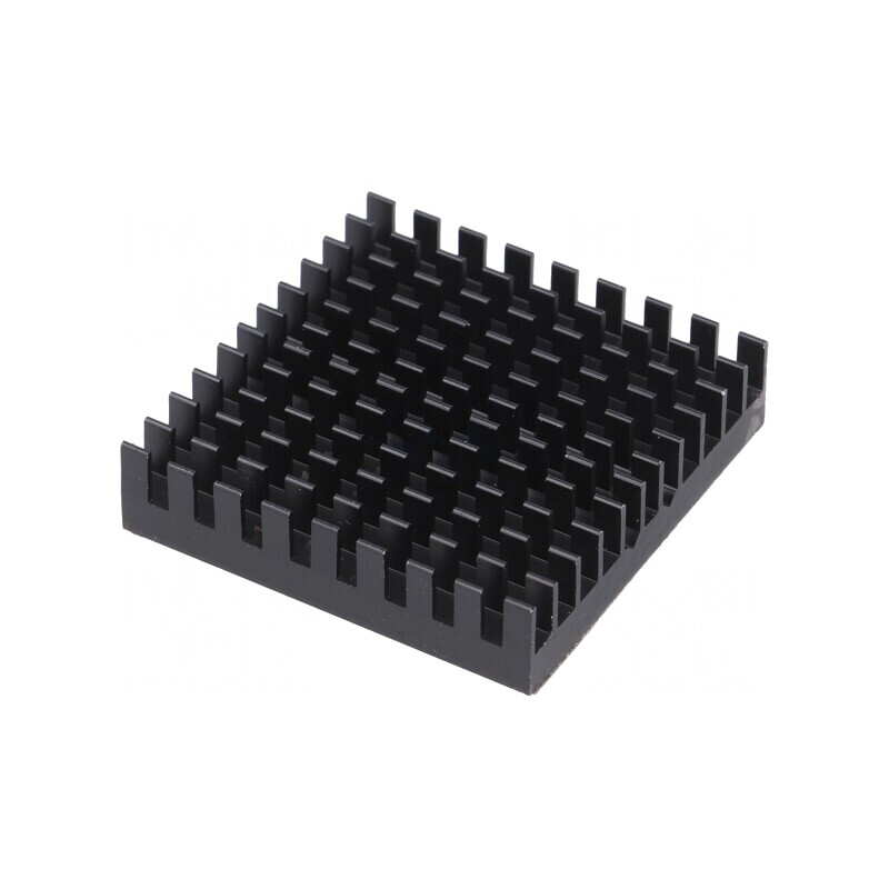Radiator BGA Negru 40x40mm | Electronic-mag.ro | Componente Electronice
