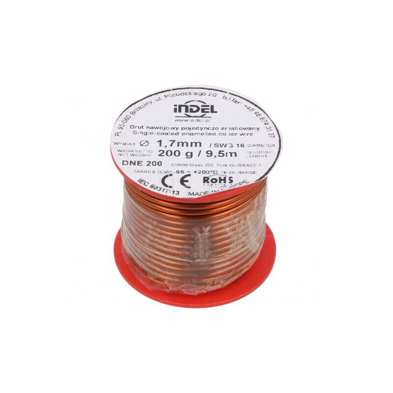 Sârmă Bobină Emailată Cupru 1,7mm 0,2kg | Electronic-mag.ro | Componente Electronice Sârmă Bobină Emailată Cupru 1,7mm 0,2kg | Electronic-mag.ro | Componente Electronice
