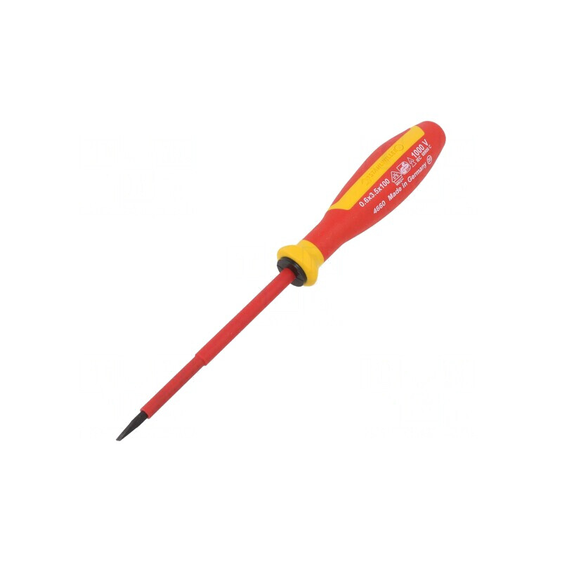 Șurubelniță Izolată Plată 3,5x0,6mm 100mm 1kVAC | Electronic-mag.ro | Componente Electronice