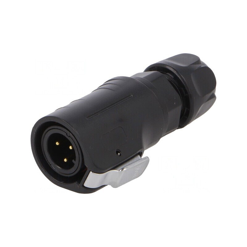 Conector Circular 3 PIN 24-20AWG Gold Flash 5A | Electronic-mag.ro | Componente Electronice