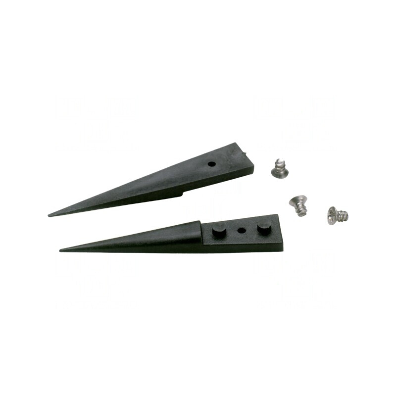 Capăt ESD Tip Pensetă Drept 2buc | Electronic-mag.ro | Componente Electronice