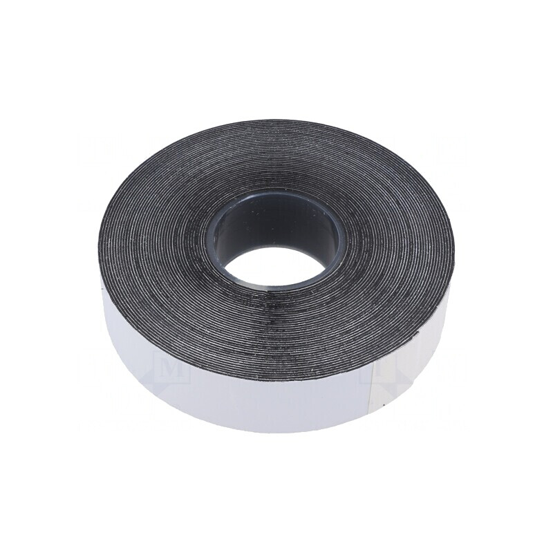 Bandă Autoamalgamantă Neagră 25mm x 10m | Electronic-mag.ro | Componente Electronice