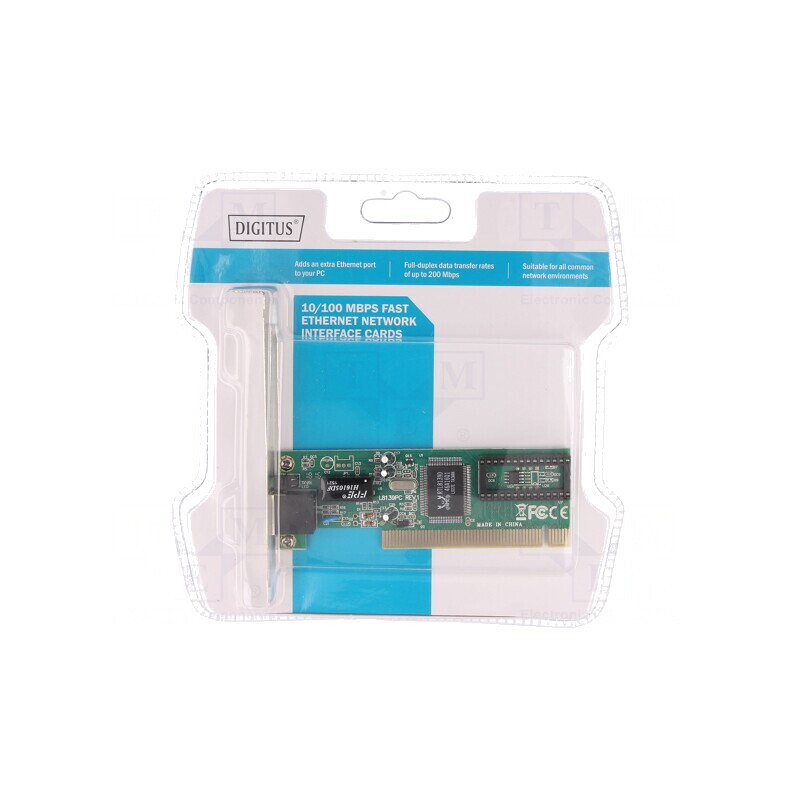Card de Rețea PCIe RJ45 10/100Mbps Full Duplex | Electronic-mag.ro | Componente Electronice