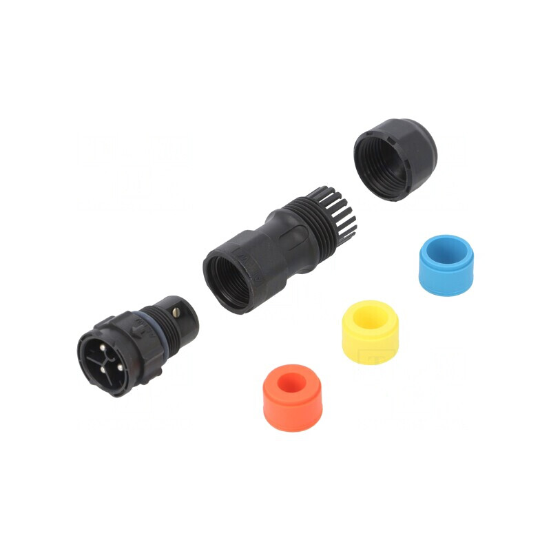 Conector Circular Tată cu Șurub PIN 3 X-Lok | Electronic-mag.ro | Componente Electronice