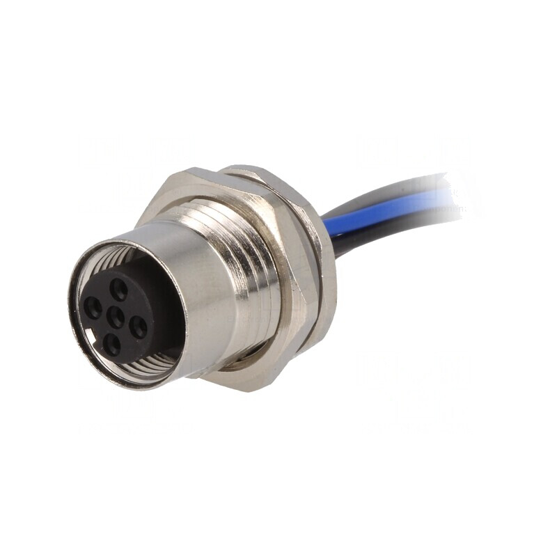 Soclu M12 PIN 5 Mamă IP67 DeviceNet CANopen | Electronic-mag.ro | Componente Electronice