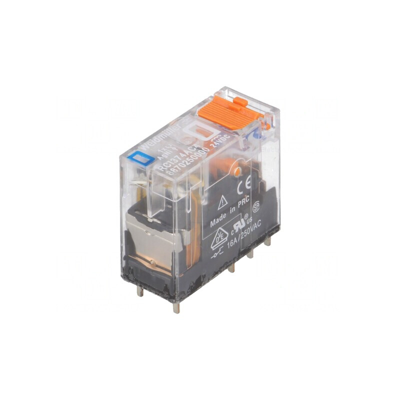 Releu Electromagnetic 24VDC 16A SPDT | Electronic-mag.ro | Componente Electronice