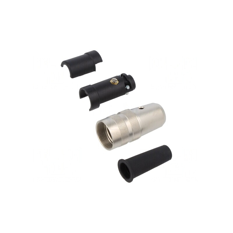 Conector M16 Mufă Mamă 5PIN 6A 150V Drept | Electronic-mag.ro | Componente Electronice