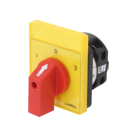 Comutator cu came 3 poziții 16A 1-0-2 pentru încastrare | Electronic-mag.ro | Componente Electronice