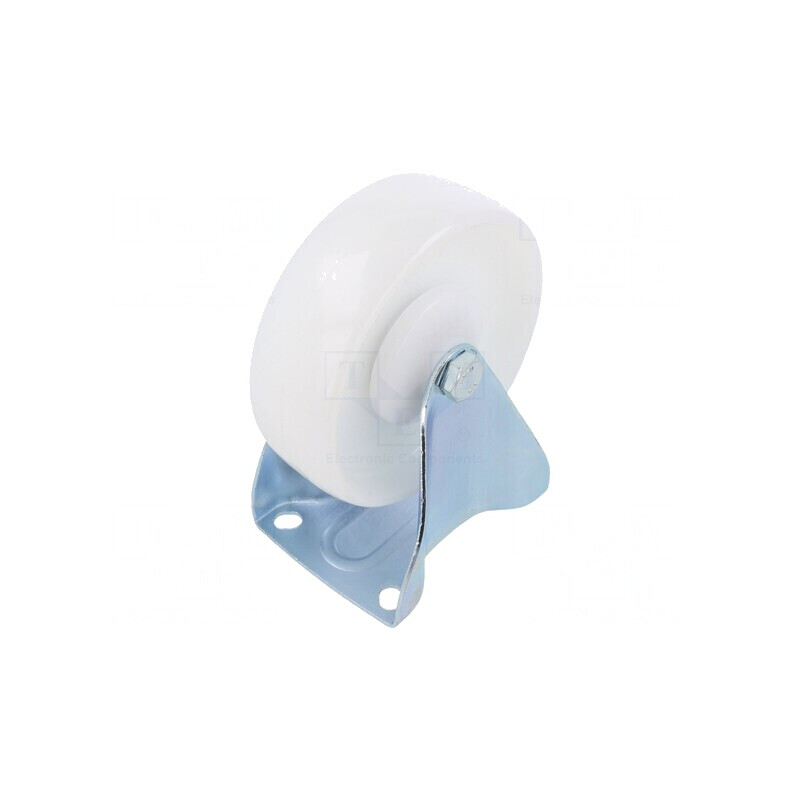 Roată de transport rigidă 125mm 150kg | Electronic-mag.ro | Componente Electronice