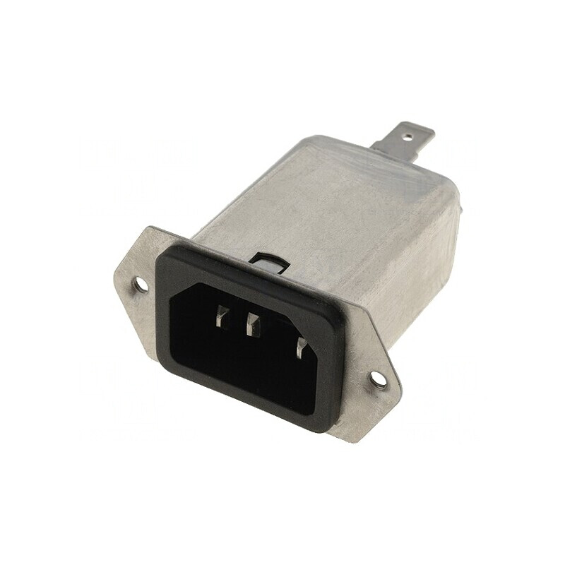 Conector alimentare AC 15A 250V IEC 60320 | Electronic-mag.ro | Componente Electronice