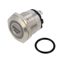 Comutator Anti-Vandalism SPST-NO 20A 220V IP40 24V | Electronic-mag.ro | Componente Electronice