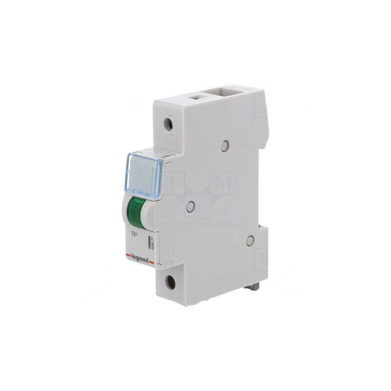 Lampă LED Verde pentru Şină DIN 230V | Electronic-mag.ro | Componente Electronice