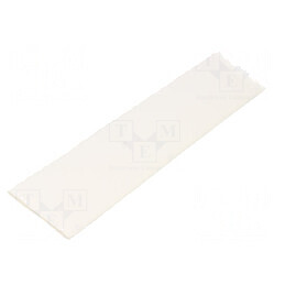 Manșon termocontractabil alb 50,8mm x 1m | Electronic-mag.ro | Componente Electronice