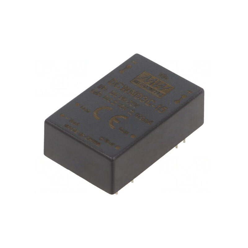Convertor DC/DC 3W 36-72V la 15V/-15V THT | Electronic-mag.ro | Componente Electronice