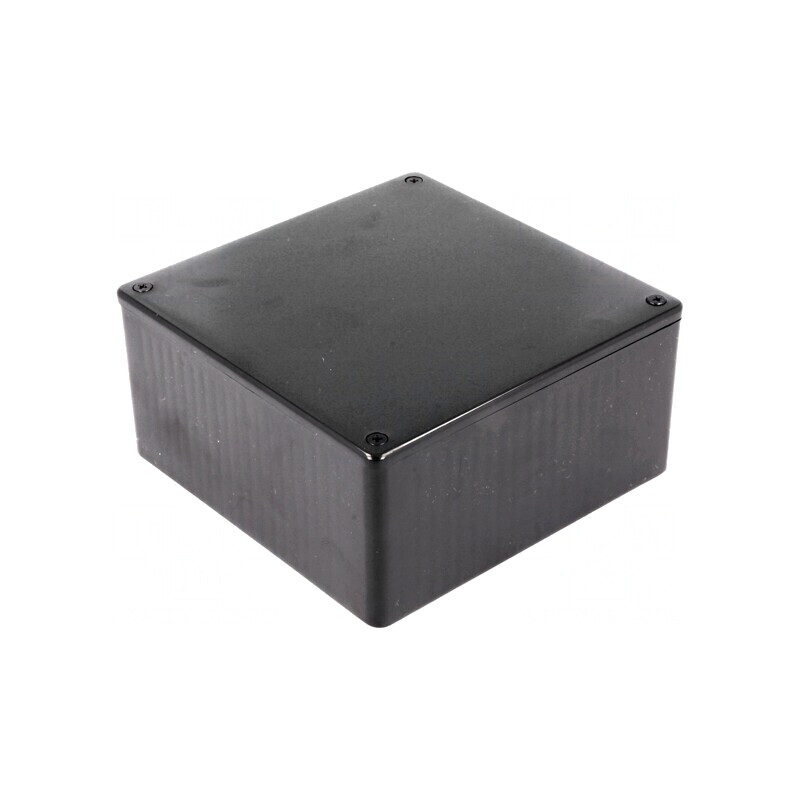 Carcasă Universală 120x120x59mm ABS Neagră | Electronic-mag.ro | Componente Electronice