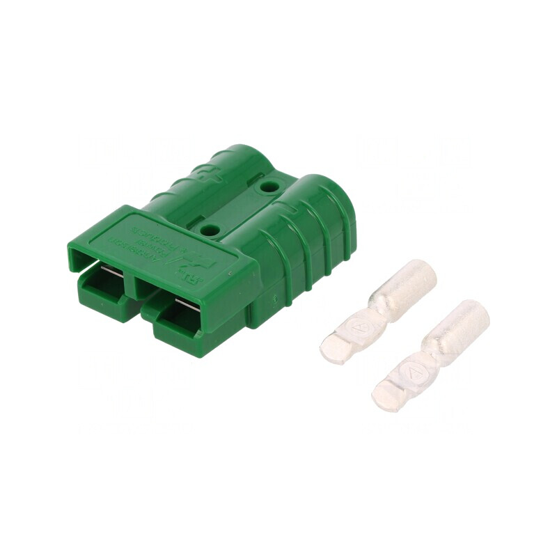 Mufă cablu-cablu SB50 hermafrodit PIN 2 crimpată | Electronic-mag.ro | Componente Electronice