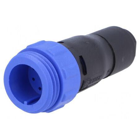 Conector Circular Mufă Tată 10 PIN Fără Contacte pe Cablu | Electronic-mag.ro | Componente Electronice