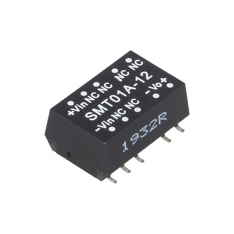 Convertor DC/DC 1W 9-18V la 12V 8,3-83mA SMD | Electronic-mag.ro | Componente Electronice