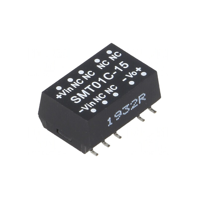 Convertor DC/DC 1W 36-75V la 15V 6,7-67mA SMD | Electronic-mag.ro | Componente Electronice