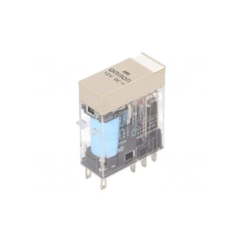 Releu Electromagnetic DPDT 12V 5A | Electronic-mag.ro | Componente Electronice
