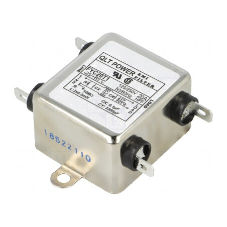 Filtru Anti-Interferențe 250VAC 100nF 3.3nF 0.5mH 10MΩ | Electronic-mag.ro | Componente Electronice