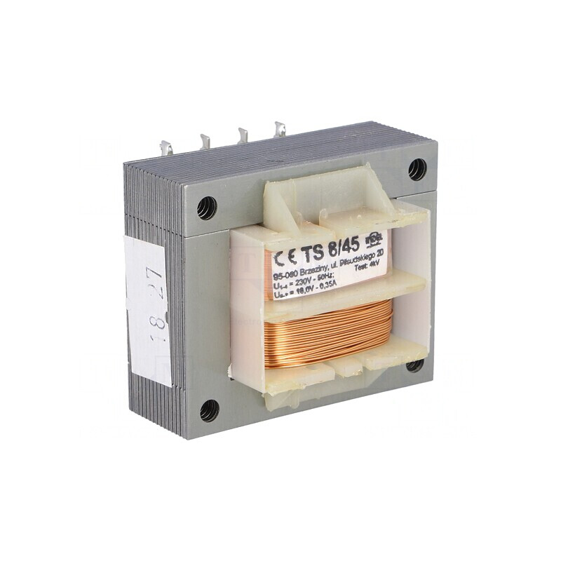 Transformator de Alimentare 8VA 230V 18V 350mA | Electronic-mag.ro | Componente Electronice