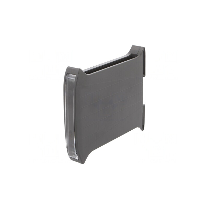 Carcasă pentru șină DIN gri închis 101x17.5x119 mm | Electronic-mag.ro | Componente Electronice