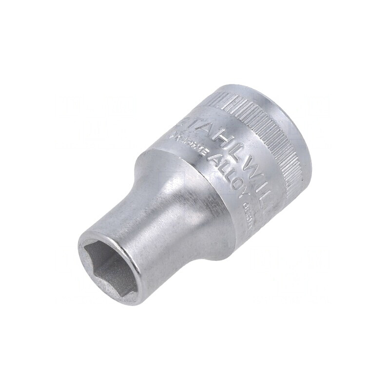 Tubulară HEX 10mm 1/2 38mm oțel cromat scurtă | Electronic-mag.ro | Componente Electronice