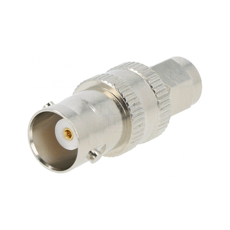 Adaptor BNC-SMA aurit 50Ω PTFE | Electronic-mag.ro | Componente Electronice