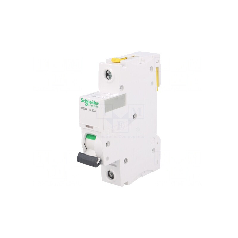 Întrerupător Supracurent 230V 20A 1P D | Electronic-mag.ro | Componente Electronice