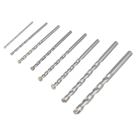 Set 8 Burghie Beton și Metal | Electronic-mag.ro | Componente Electronice