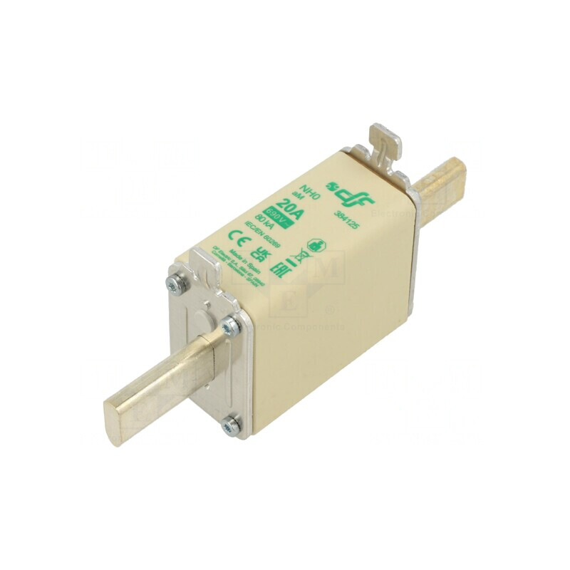 Siguranță NH0 20A 690VAC | Electronic-mag.ro | Componente Electronice