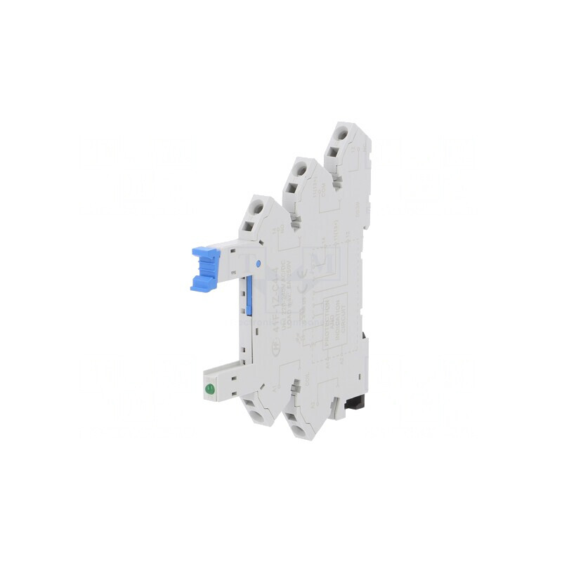 Stativ pentru șină DIN cleme cu arc 250VAC 5-6A  | Electronic-mag.ro | Componente Electronice