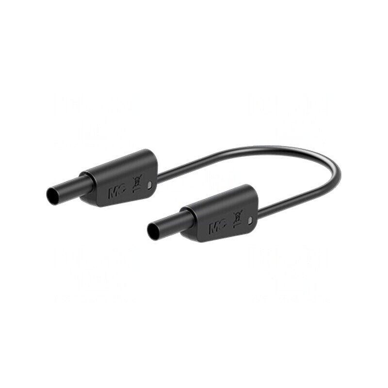 Cablu de măsurare 19A mufă banană 4 mm 1mm2 | Electronic-mag.ro | Componente Electronice