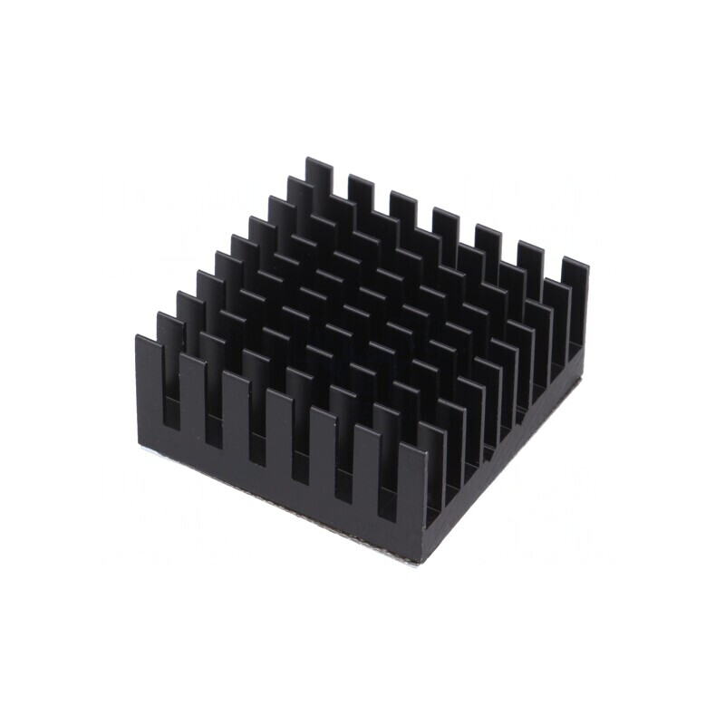 Radiator extrudat cu aripioare BGA negru 32.5x32.5mm | Electronic-mag.ro | Componente Electronice Radiator extrudat cu aripioare BGA negru 32.5x32.5mm | Electronic-mag.ro | Componente Electronice