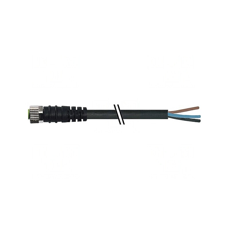Cablu de conectare M8 3 pini 5m | Electronic-mag.ro | Componente Electronice